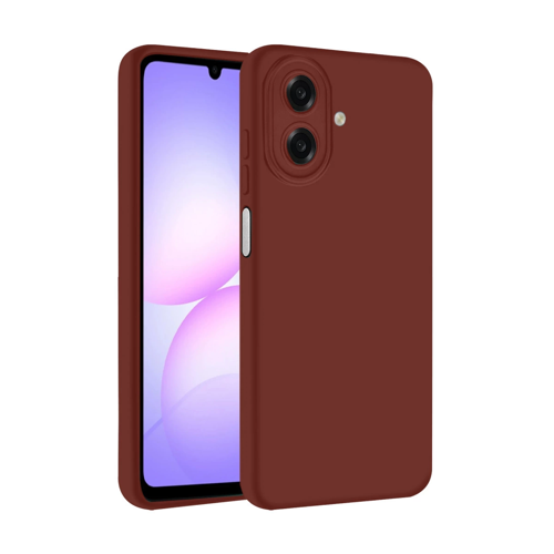 Samsung Galaxy A07 4G First Silikon - Bordo