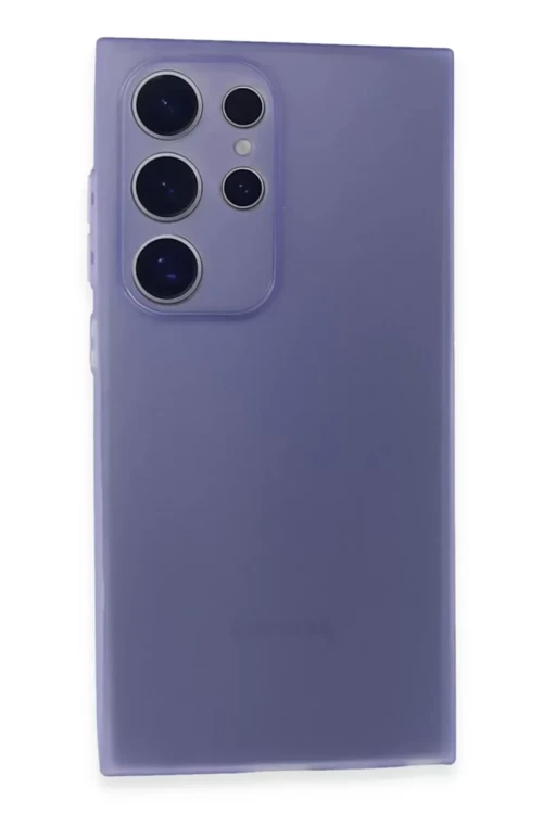Newface Samsung Galaxy S24 Ultra Kılıf Puma Silikon - Mor