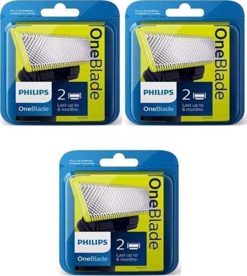 Oneblade Qp220/50 Yedek Bıçak, 2’li Paket, 3 Adet
