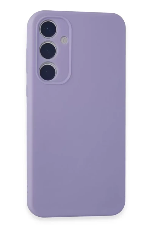 Newface Samsung Galaxy A35 5G Kılıf First Silikon - Lila