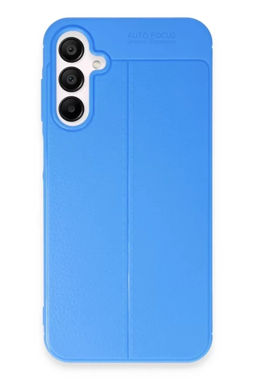 Newface Samsung Galaxy A55 5G Kılıf Auto Focus Kapak - Mavi