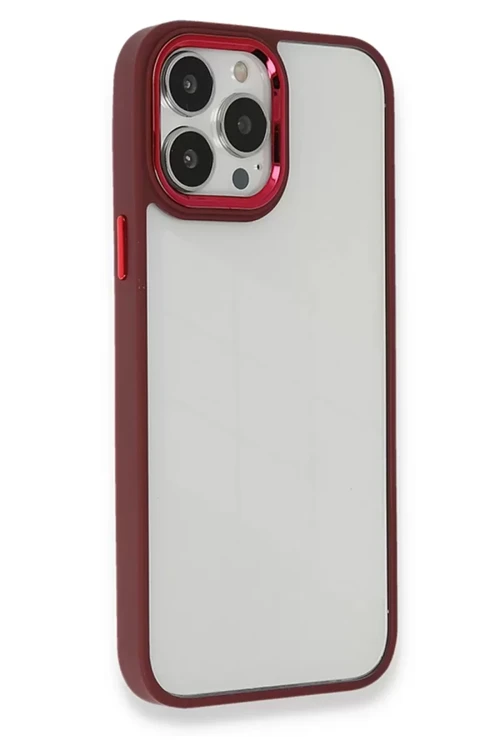 Newface İphone 13 Pro Kılıf Dora Kapak - Kırmızı