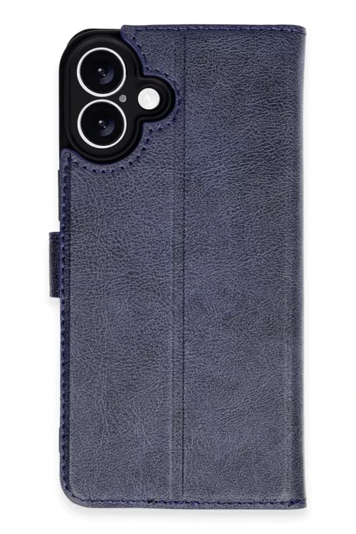 Newface İphone 16 Plus Kılıf Trend S Plus Kapaklı Kılıf - Lacivert