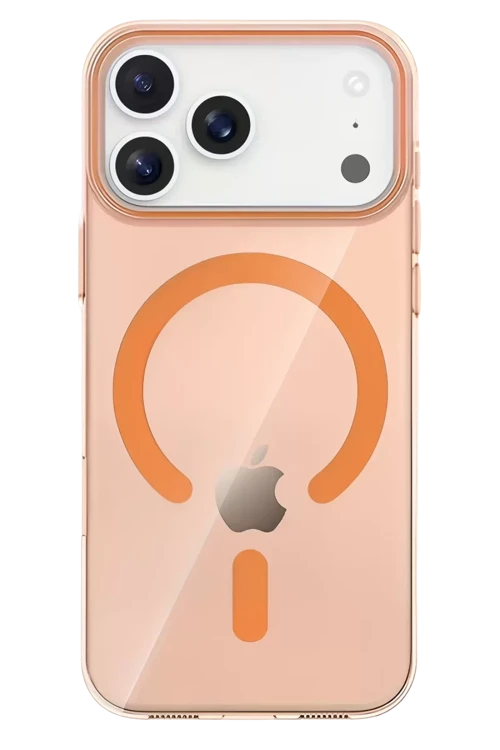 Joko Apple İphone 17 Pro Pc Blank Magsafe Kapak - Turuncu
