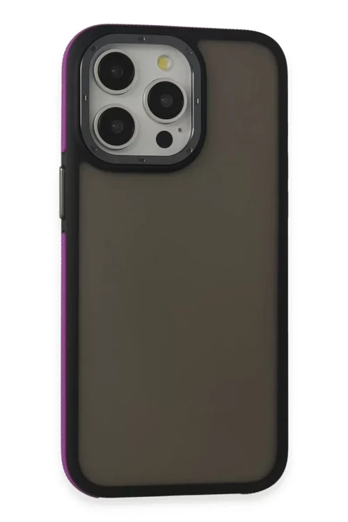 Newface İphone 15 Pro Max Harvel Kapak - Derin Mor