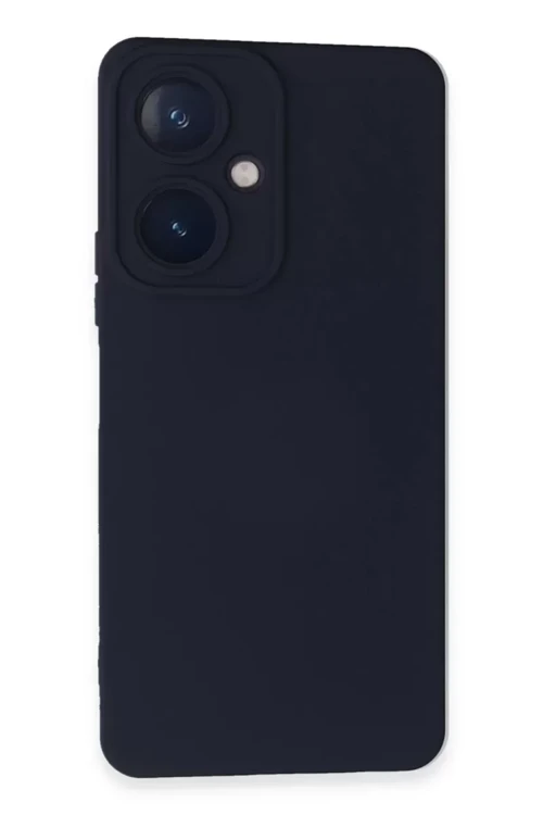 Newface Vivo Y27 Kılıf Nano İçi Kadife Silikon - Lacivert