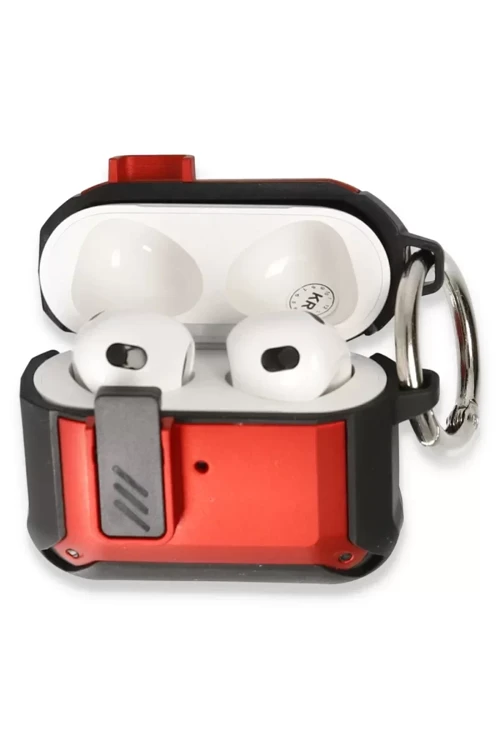 Newface Airpods 3 (3.Nesil) Truva Kılıf - Kırmızı
