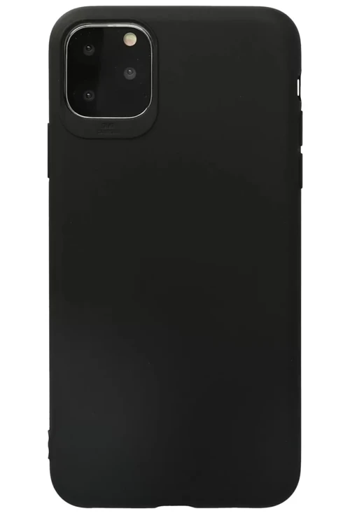 Newface İphone 11 Pro Max Kılıf First Silikon - Siyah