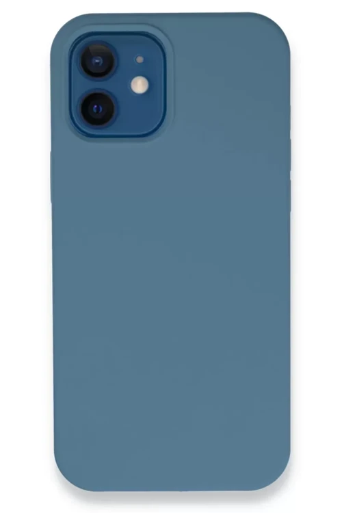 Newface İphone 12 Kılıf Lansman Legant Silikon - Açık Mavi