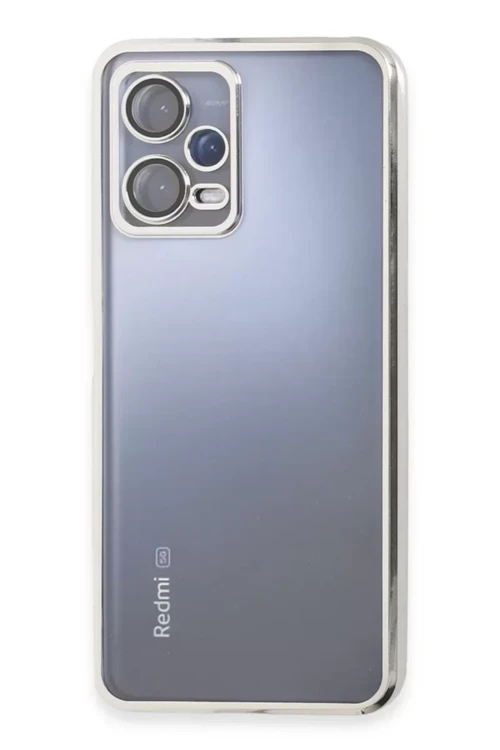 Newface Xiaomi Redmi Note 12 5G Kılıf Razer Lensli Silikon - Gold