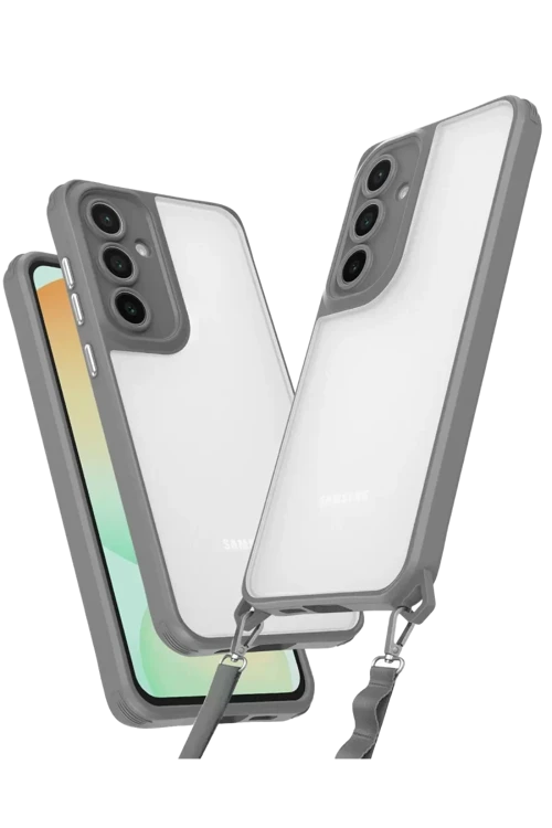Newface Samsung Galaxy A25 5G Kılıf Penta Silikon Kılıf - Titan Gri