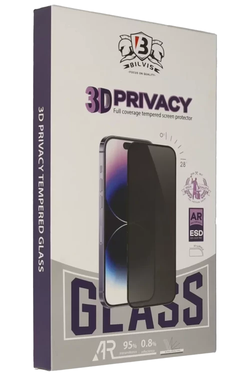 Newface Samsung Galaxy S25 Edge Bilvis 3D Hayalet Cam Ekran Koruyucu