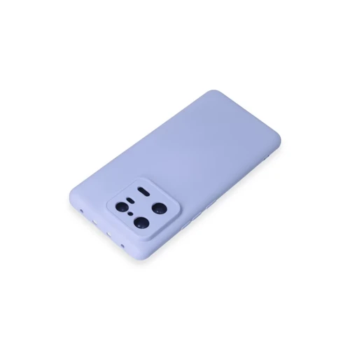 Xiaomi Mi 13 Pro Kılıf Nano İçi Kadife Silikon - Lila