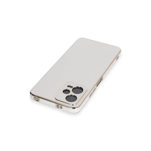 Xiaomi Poco X5 5G Kılıf Volet Silikon - Beyaz