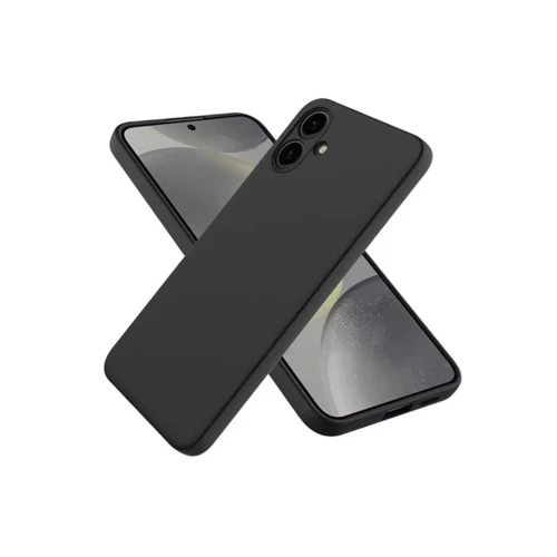 Samsung Galaxy A06 Kılıf First Silikon - Siyah