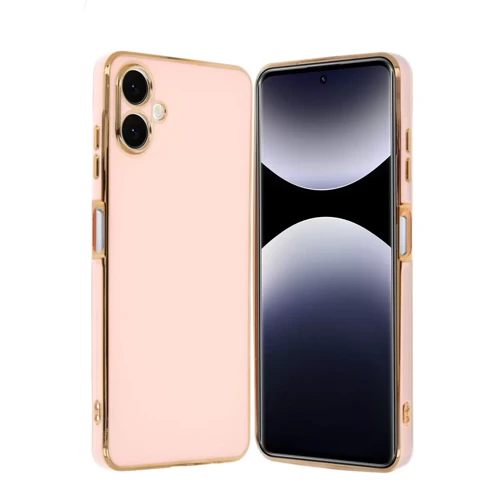 Samsung Galaxy A06 Kılıf Volet Silikon - Pembe