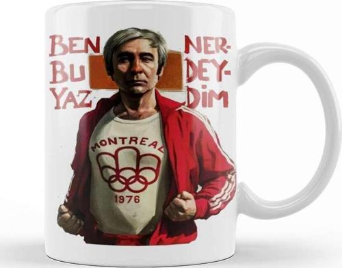 Şener Şen Hababam Sınıfı İllustrasyon Kupa Bardak Porselen