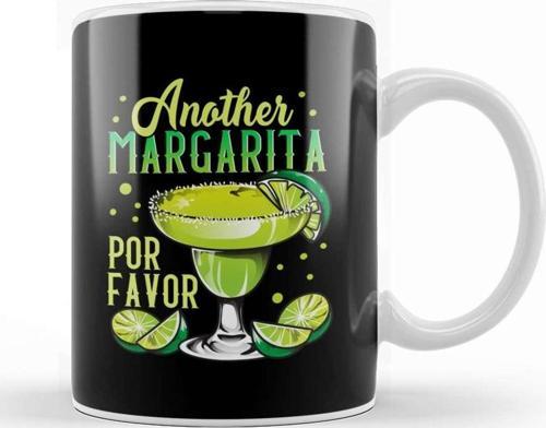 Funny Another Margarita Por Favor Drinking Pun Kupa Bardak Porselen