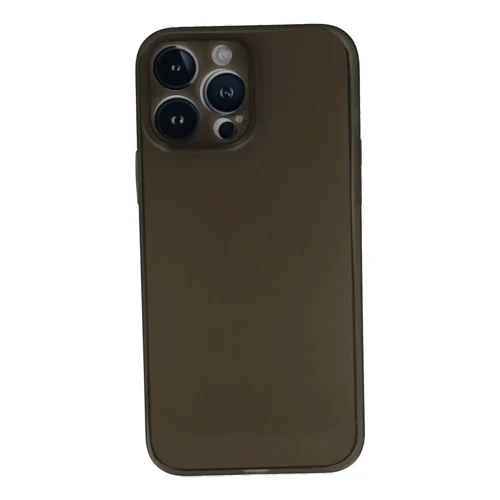İphone 13 Pro Max Kılıf Pp Ultra İnce Kapak - Gri
