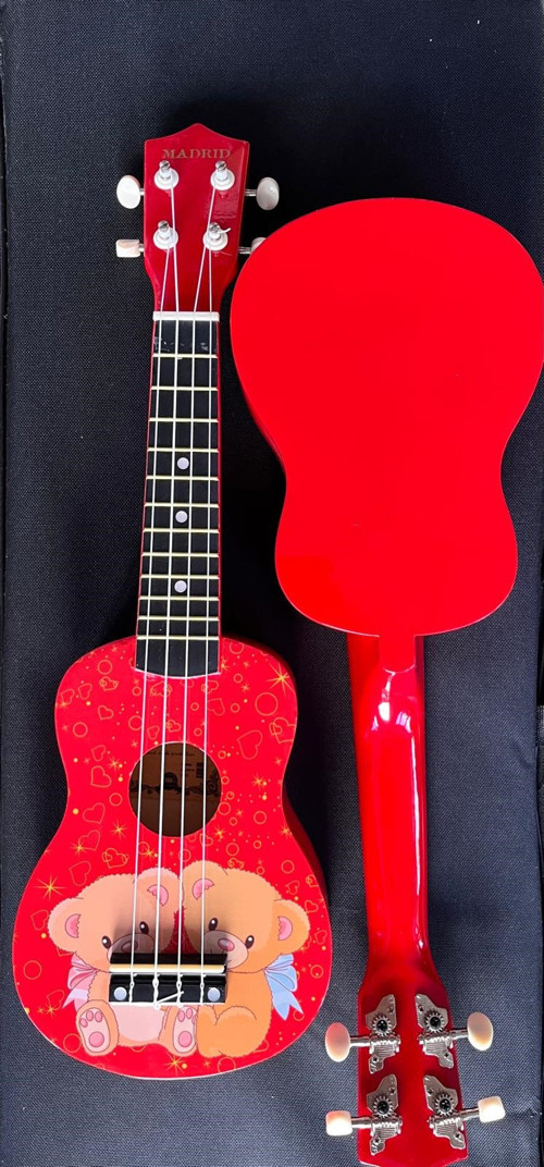 BEAR-1 SOPRANO UKULELE DESENLİ