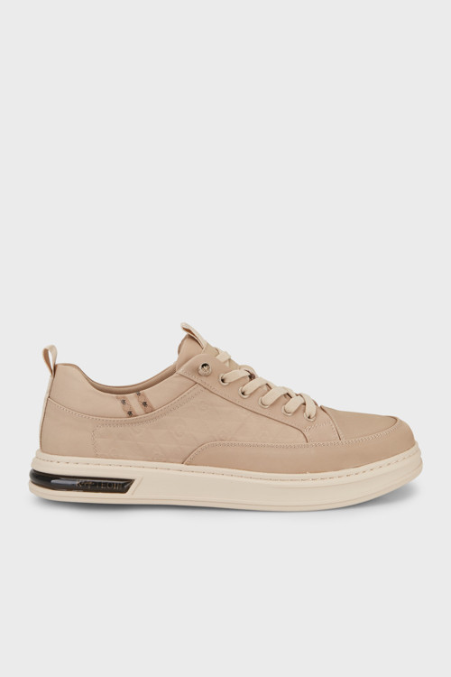 Deri Sneaker Erkek Ayakkabı 15256183B1 BEJ