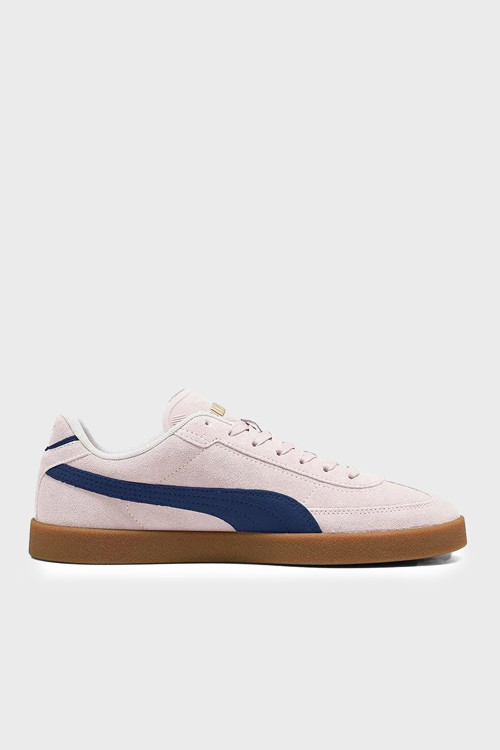 Club II Era Logolu Süet Sneaker Unisex Ayakkabı 40071717 Açık Pembe-Lacivert