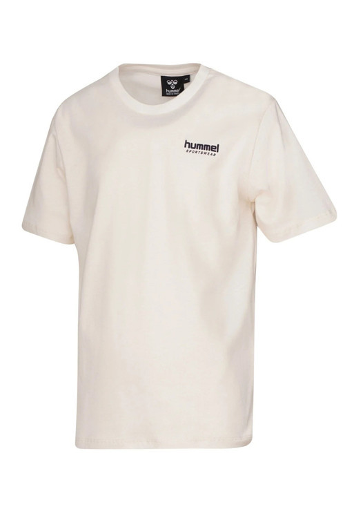 Pamuklu Regular Fit Sırt Baskılı Bisiklet Yaka Erkek Çocuk T Shirt 912306-9157 EKRU