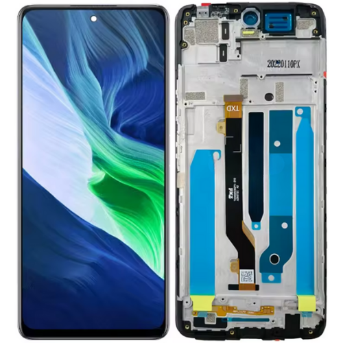 İnfinix Note 10 Pro X695 X695D Uyumlu Çıtalı Servis Lcd Ekran Dokunmatik