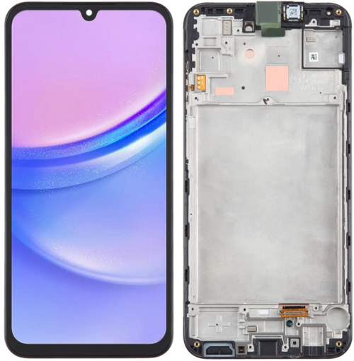 Samsung Galaxy A15 Sm-A155 Uyumlu Çıtalı Lcd Ekran Dokunmatik