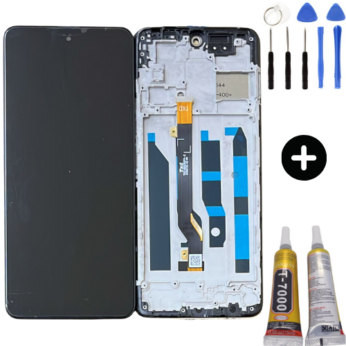 İnfinix Note 11S X698 Uyumlu Çıtalı Servis Lcd Ekran Dokunmatik + Montaj Seti