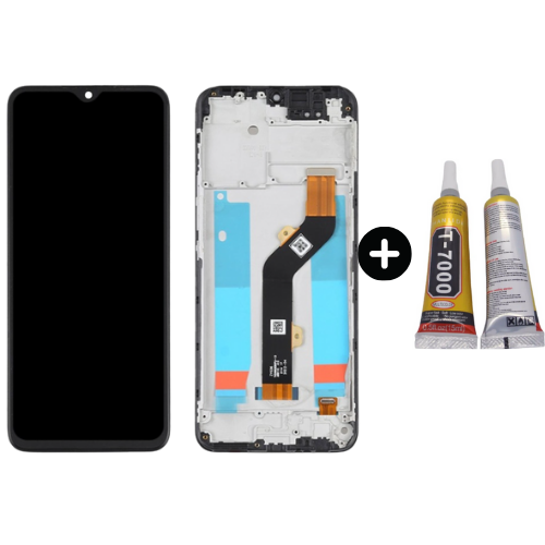İnfinix Hot 10T X689C Uyumlu Çıtalı A Kalite Lcd Ekran Dokunmatik + B7000