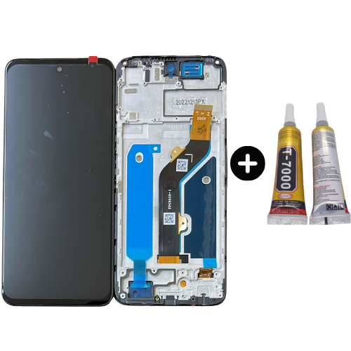İnfinix Note 12i X677 Uyumlu Çıtalı Lcd Ekran Dokunmatik + B7000