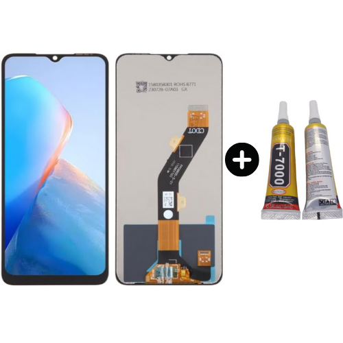 İtel S23 S665L Uyumlu A Kalite Lcd Ekran Dokunmatik + B7000