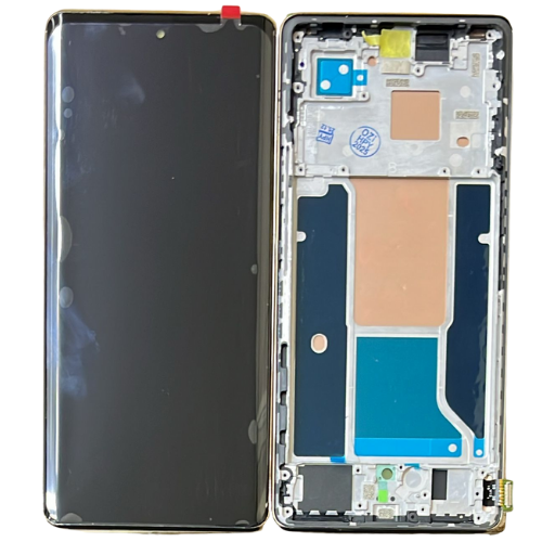 İnfinix Zero 30 X6731B Uyumlu Çıtalı HK Lcd Ekran Dokunmatik Gold