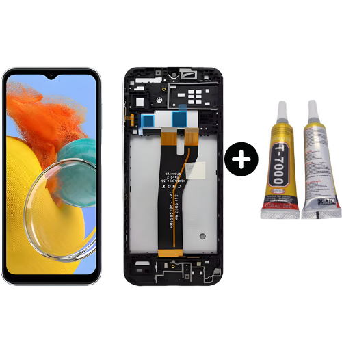 Samsung Galaxy M14 5G Sm-M146B Uyumlu Çıtalı A Kalite Lcd Ekran Dokunmatik + B7000