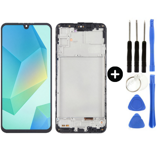 Samsung Galaxy A16 4G Sm-A165 Uyumlu Çıtalı Tft Lcd Ekran Dokunmatik + Tamir Seti
