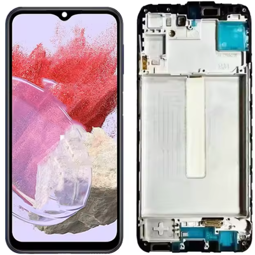 Samsung Galaxy M34 5G Sm-M346 Uyumlu Çıtalı A Kalite Lcd Ekran Dokunmatik