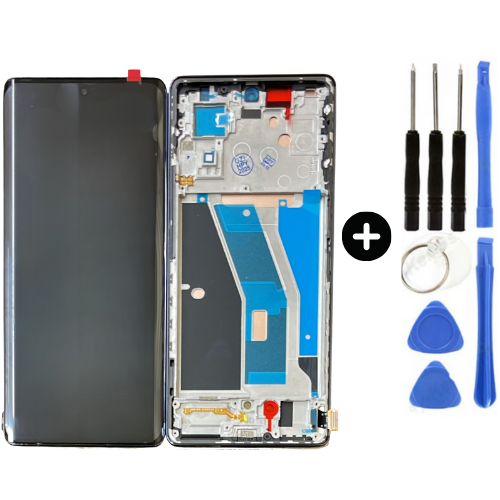 Tecno Spark 20 Pro Plus KJ7 Uyumlu Çıtalı HK Lcd Ekran Dokunmatik + Tamir Seti