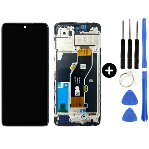 Tecno Spark Go 2024 BG6 Uyumlu Çıtalı OLED Lcd Ekran Dokunmatik + Tamir Seti