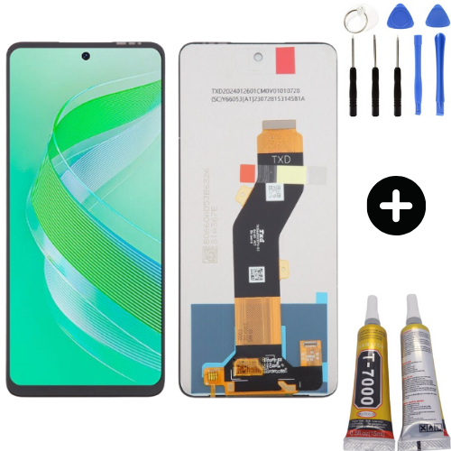Tecno Smart 8 Plus X6526 Uyumlu Servis Lcd Ekran Dokunmatik + Montaj Seti