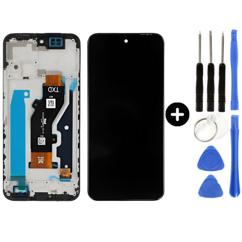 Tecno Spark 30C KL5 KL5N Uyumlu Çıtalı A Kalite Lcd Ekran Dokunmatik + Tamir Seti
