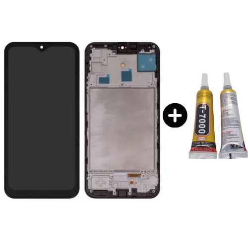 Samsung Galaxy M15 Sm-M156 Uyumlu Çıtalı A Kalite Lcd Ekran Dokunmatik + B7000