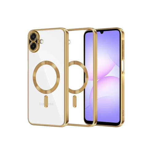 Samsung Galaxy A07 4G Kross Magneticsafe Kapak - Gold