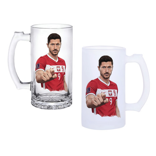 Robert Lewandowski buzlu ya da buzsuz bira bardağı