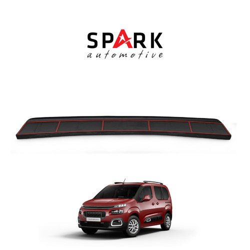 Berlingo 2019- Yılı ve Sonrası Uyumlu Arka Tampon Eşiği Mat