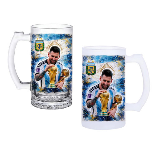 Lionel Messi buzlu ya da buzsuz bira bardağı