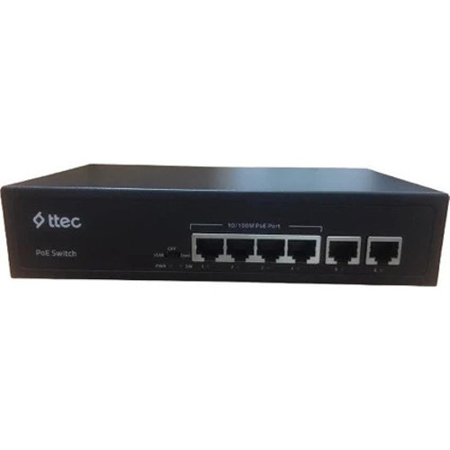 0665P 6 Port 10/100 Mbps PoE Switch