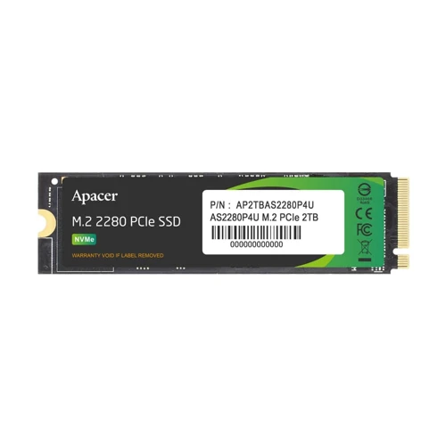 AS2280P4U 1TB 3500-3000 MB/s M.2 PCIe Gen3x4 SSD (AP1TBAS2280P4U-1)