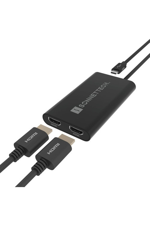 Sonnet Usbc-Dhdmı Displaylink Usb-C - Çift 4K 60Hz Hdmı Adaptörü