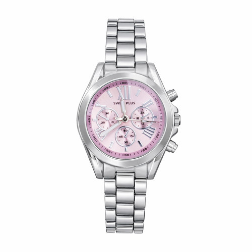 Kadın Kol Saati – Silver & Pink | 30 mm Zarif Tasarım - Model-2 ST0730ABL Pink/Silver